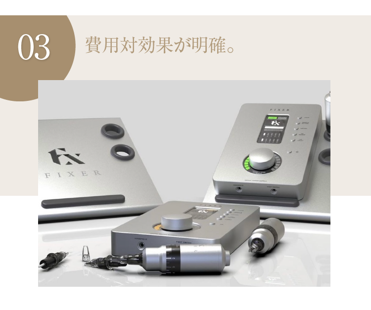 ハイドラフェイシャル施術の様子