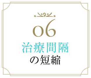 06治療間隔の短縮