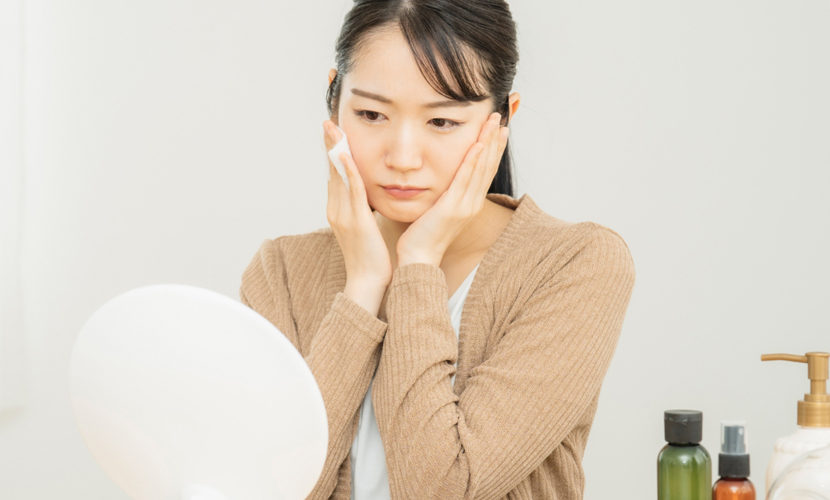 首のニキビが冬にできやすいわけ